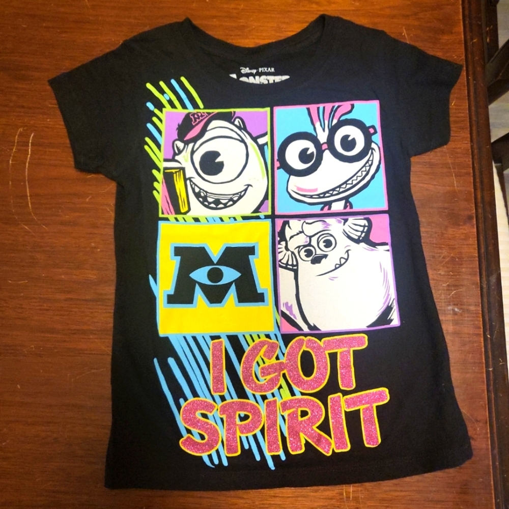 Vintage 2013 Monsters University Disney XS T Shirt  Very RARE I GOT SPIRIT